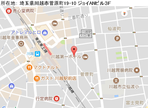 川越キャバクラ派遣tiadoroマップ